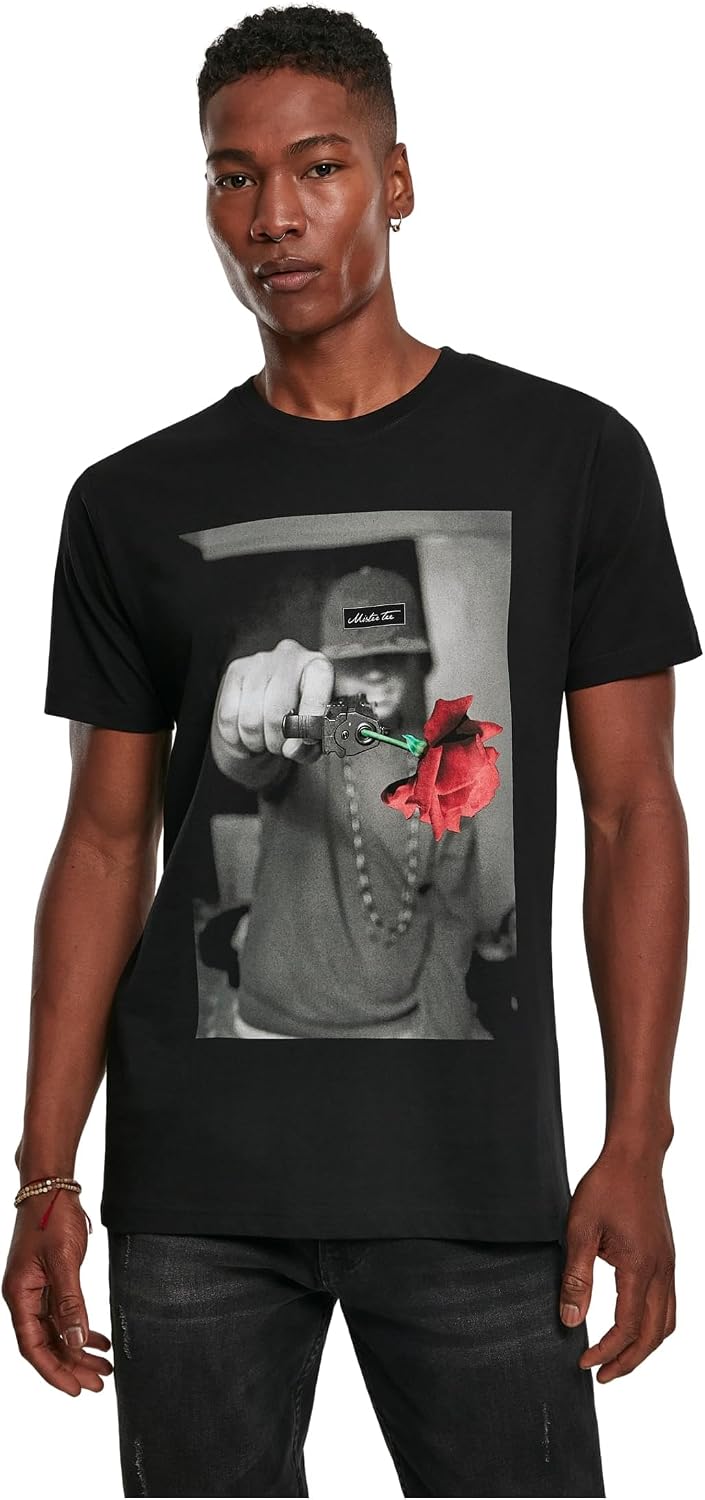Detalle de Mister Tee Pistol Rose Tee