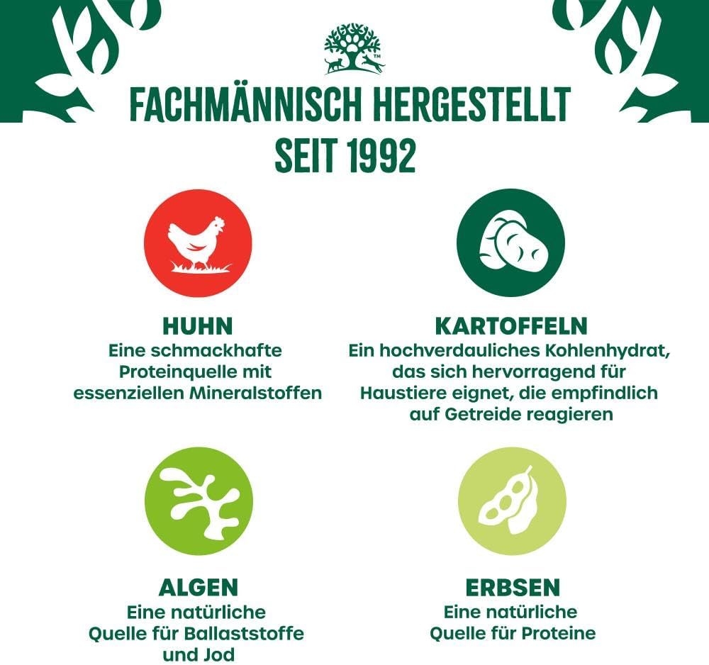 Thumbnail 2 de James WELLBELOVED 6 x 400 g Hundefutter Dose in Pastete (getreidefrei) – Huhn