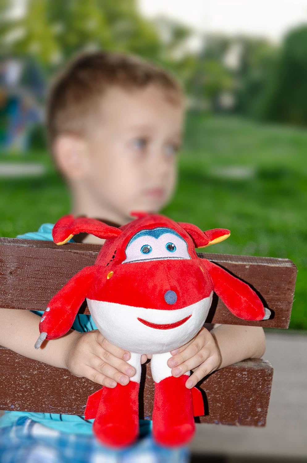 Thumbnail 5 de Super Wings 26cm 🧸 Aviones de Peluche Jett, Jerome, Dizzy o Donnie