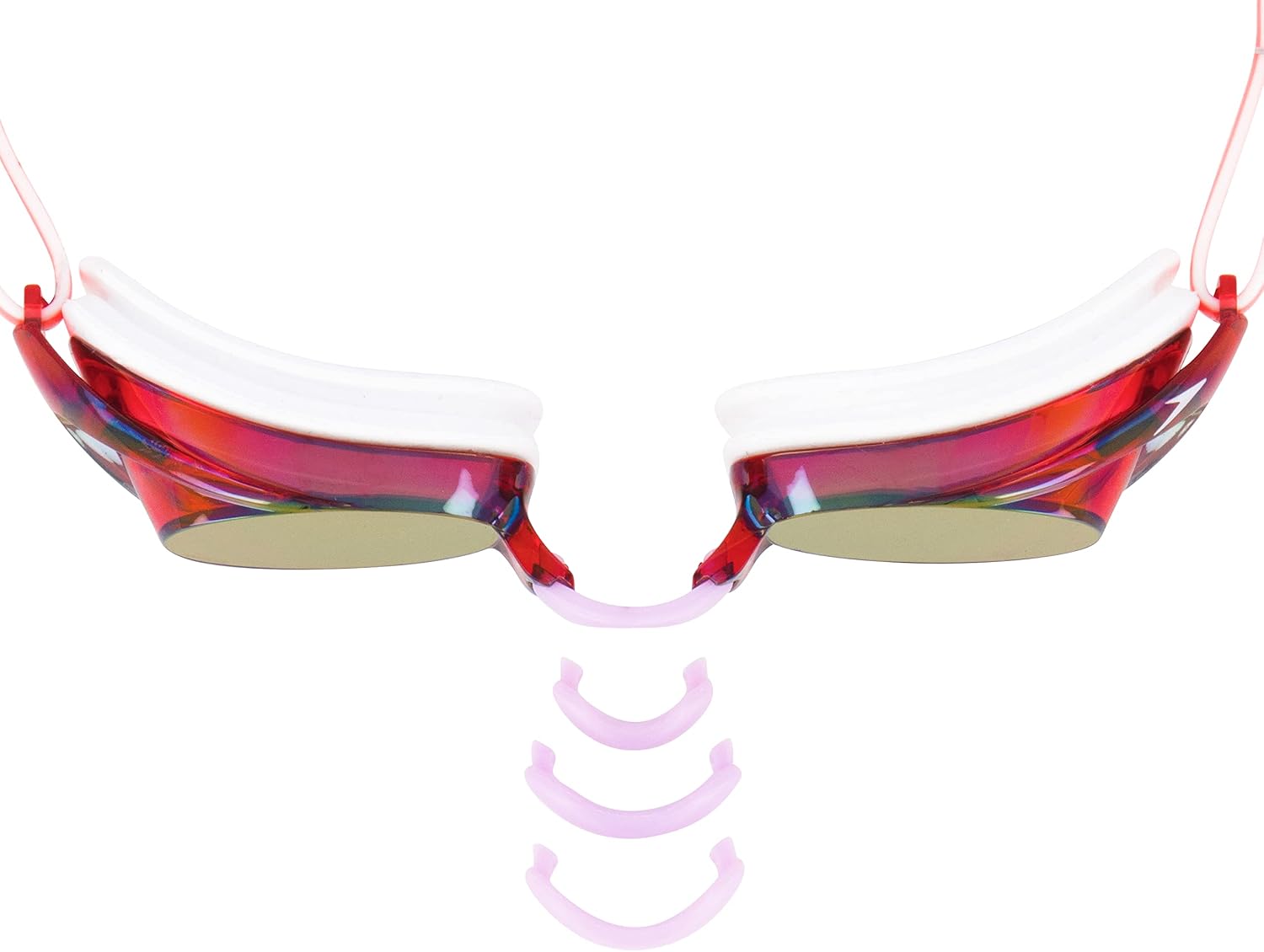 Detalle de Speedo Vanquisher 2.0 Mirrored Swim Goggles with Panoramic Purple Lenses