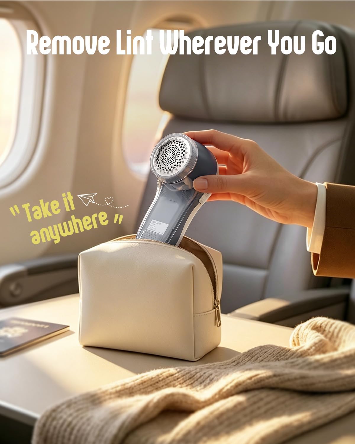 Thumbnail 5 de POPCHOSE Lint Remover Rechargeable 1x Fabric Shaver