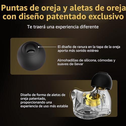 Thumbnail 6 de keephifi MC02: Auriculares con Cable In Ear para Gaming y Música, 10 mm Dual Magnético, Jack 3.5 mm
