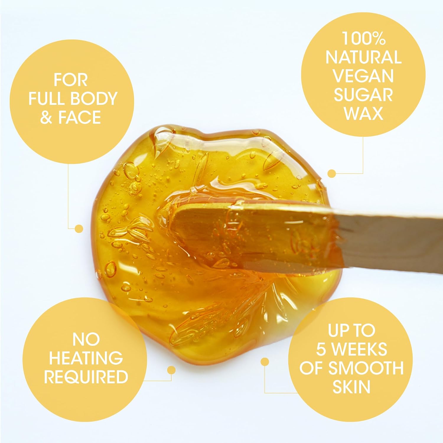 Thumbnail 2 de Nad's 100% Natural Sugar Wax Kit – Vegan, No-heat Formula