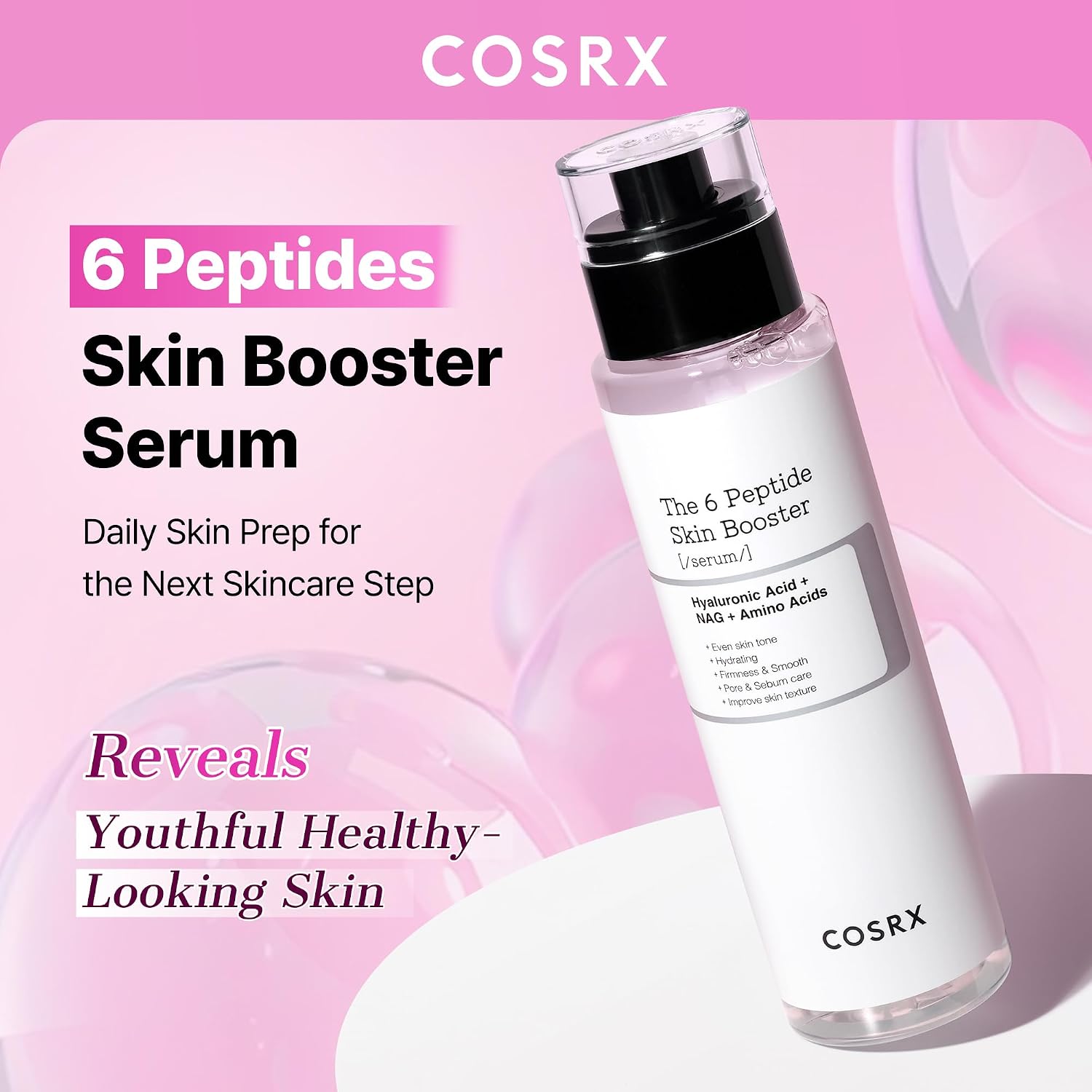 Thumbnail 3 de COSRX 6X Peptide Collagen Booster Toner Serum