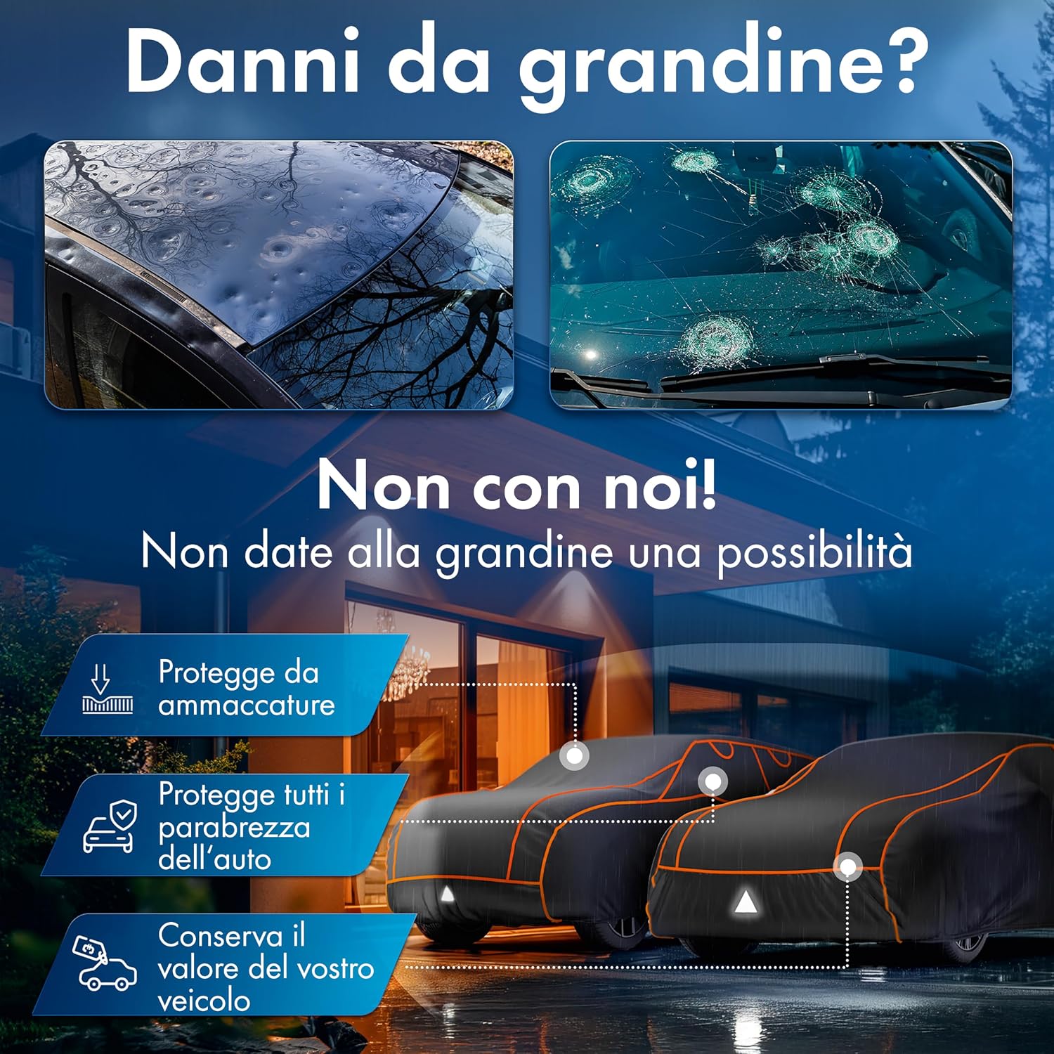 Detalle 2 de Walser Perma Protect Misura 6 telo antigrandine