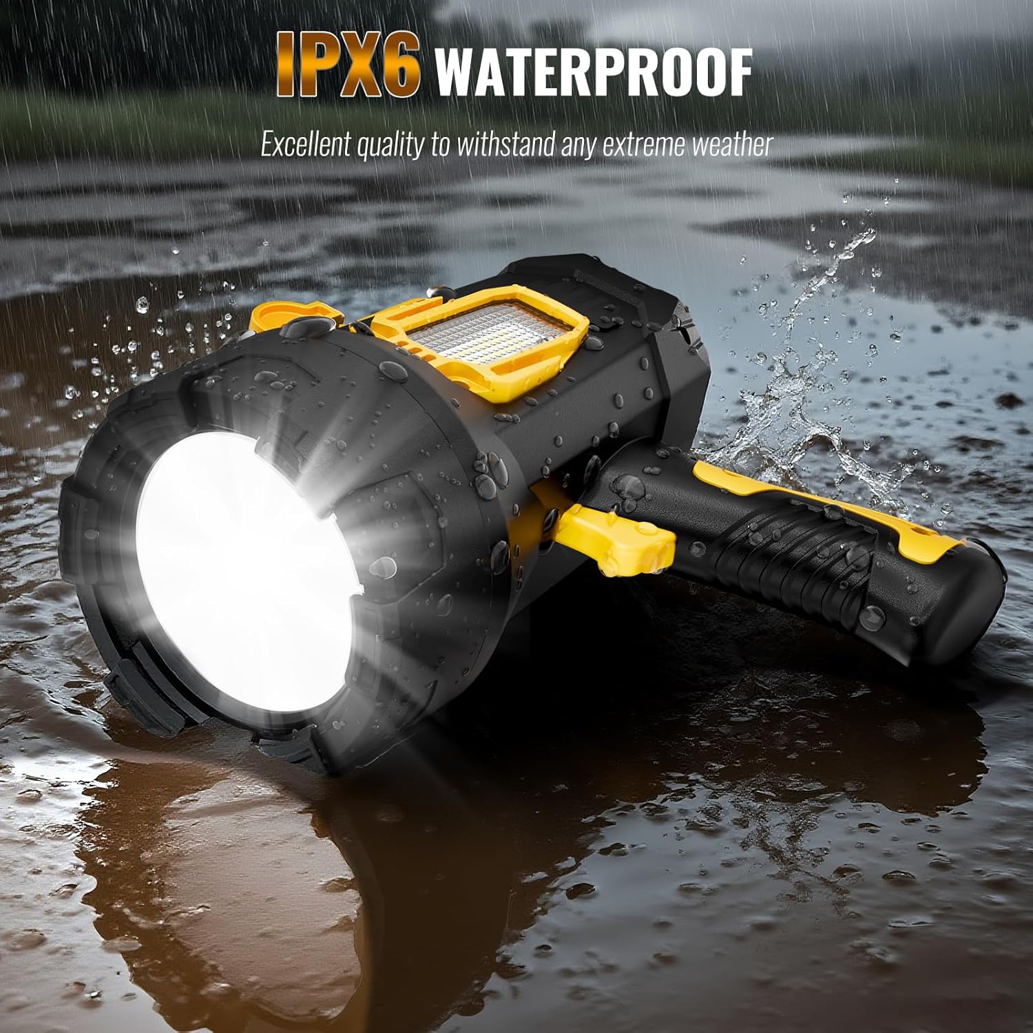 Thumbnail 6 de Rechargeable Spotlight 10000mAh handheld spotlight