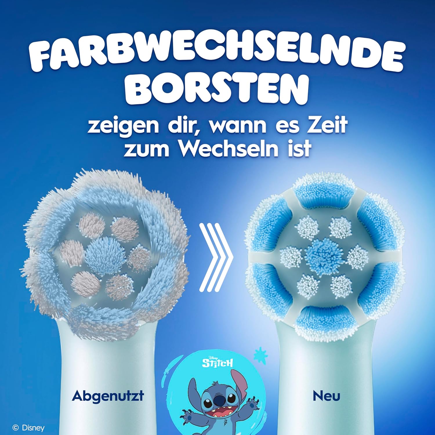 Thumbnail 6 de Oral-B iO Kids 6+ Disney Stitch Aufsteckbürsten – 4er-Pack, sanft zu Zähnen und Zahnfleisch