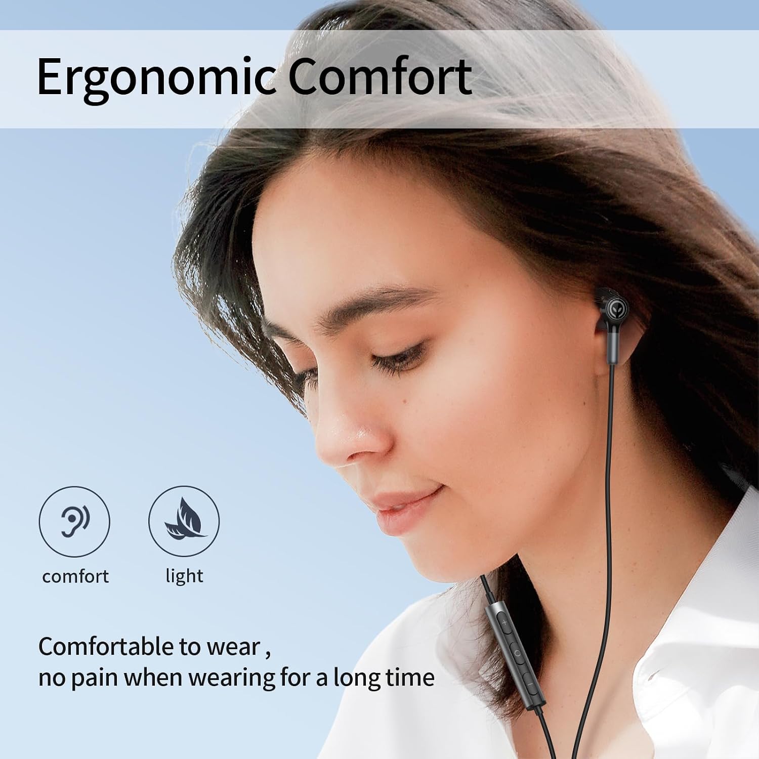 Thumbnail 5 de BENEWY ME910 In-Ear Kopfhörer mit Kabel – Extra Bass, Mikrofon, 3,5 mm Klinke