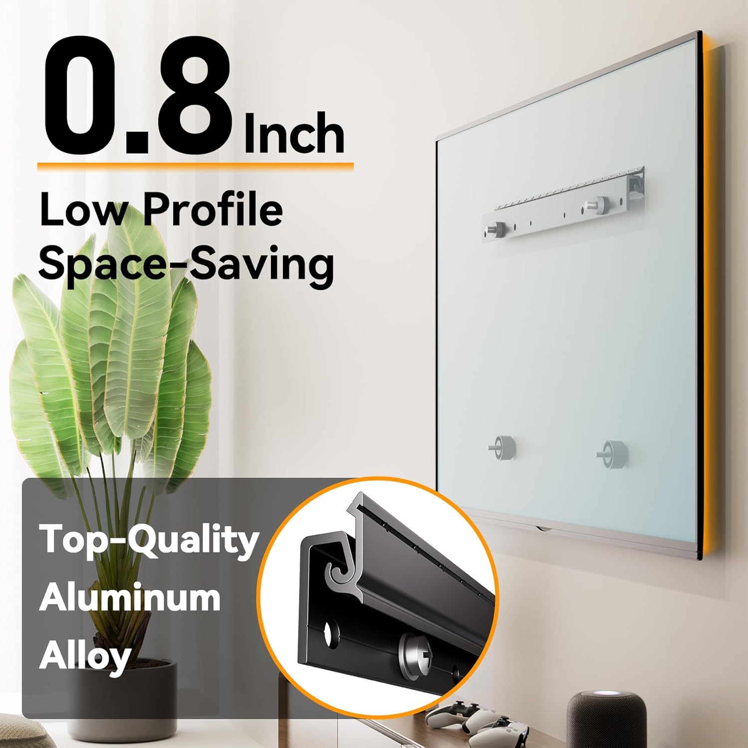 Thumbnail 4 de No Stud TV Wall Mount 12–55 inch, 100 lb