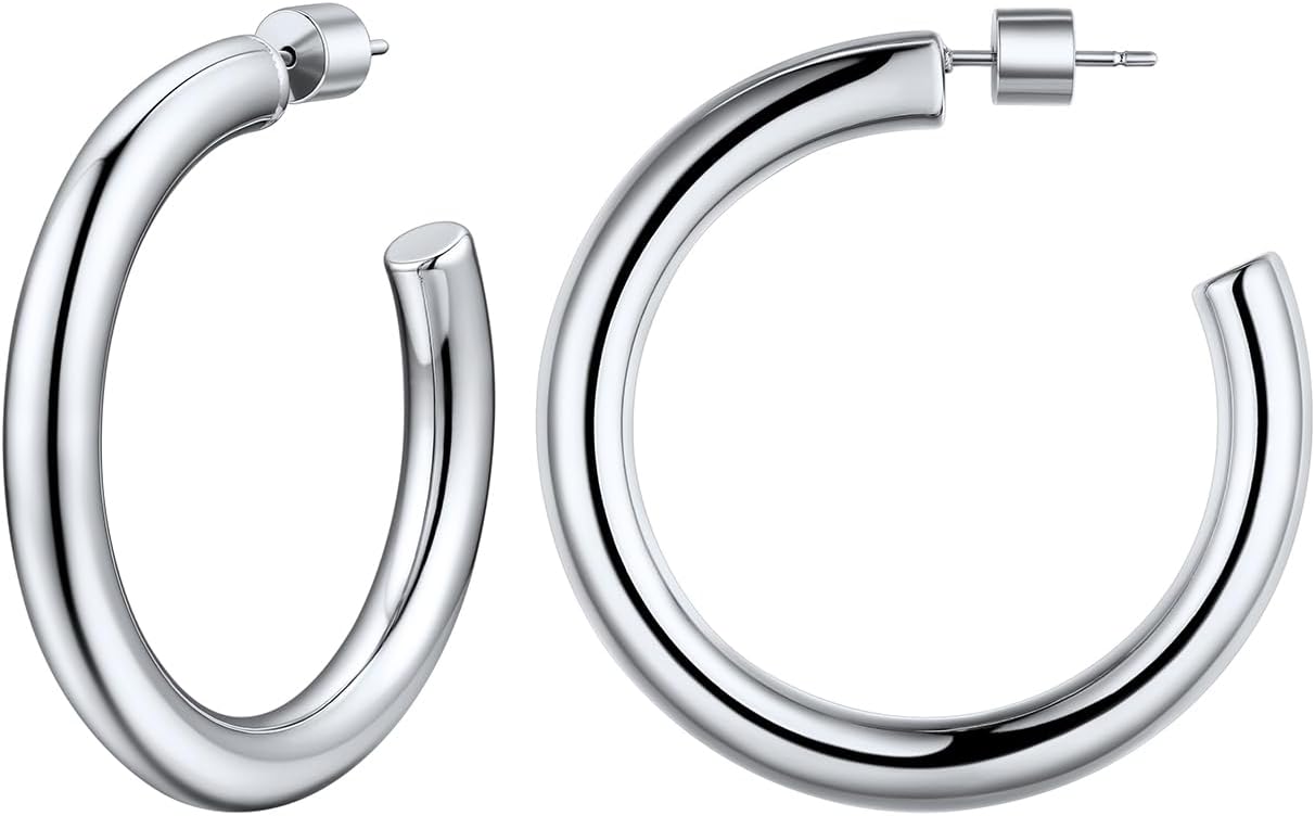 Detalle de ChainsHouse Boucle d Oreille Creole 30 mm