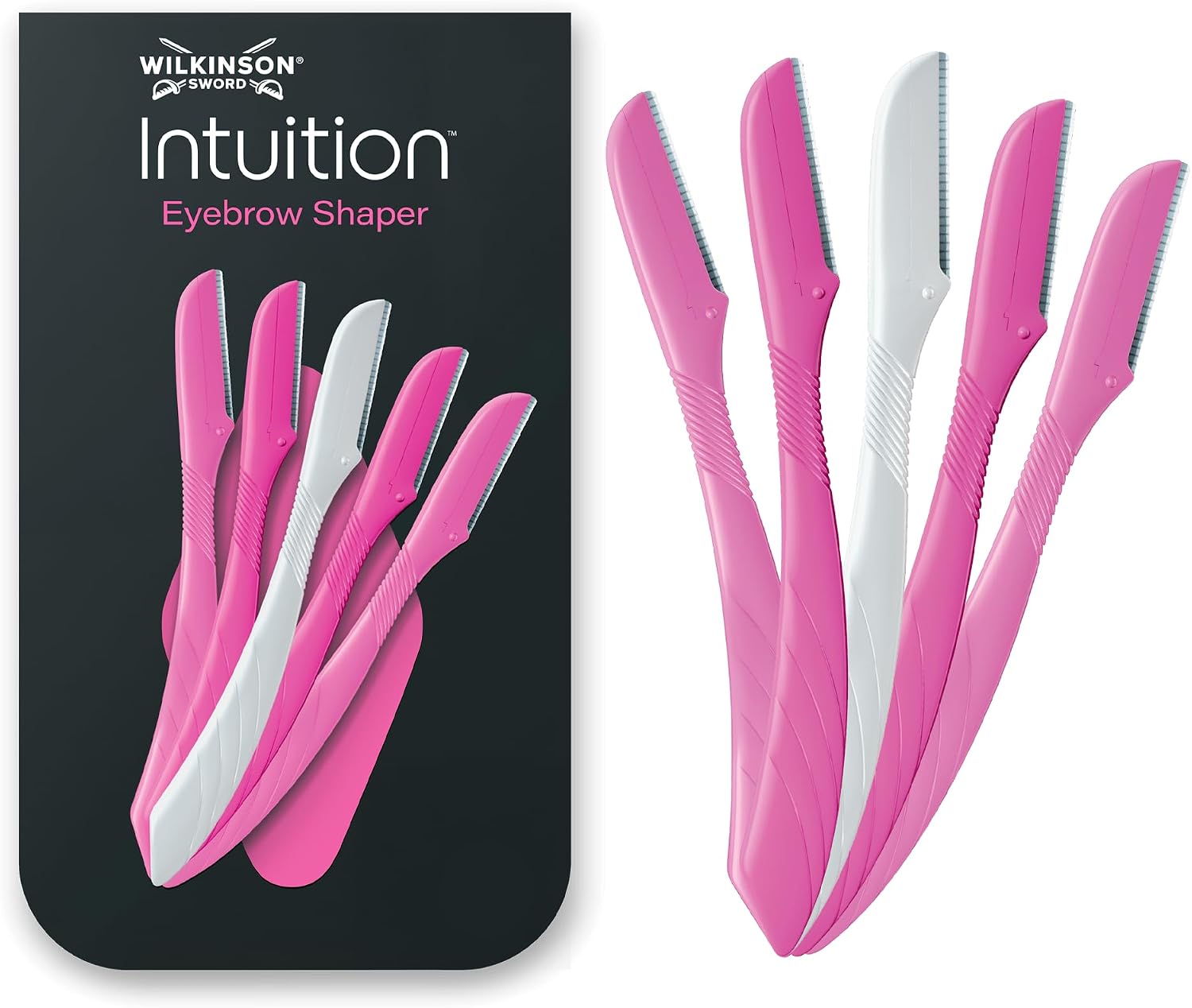 Detalle de Wilkinson Sword Intuition Eyebrow Shaper – rasoir à sourcils avec 5 accessoires et embout de précision