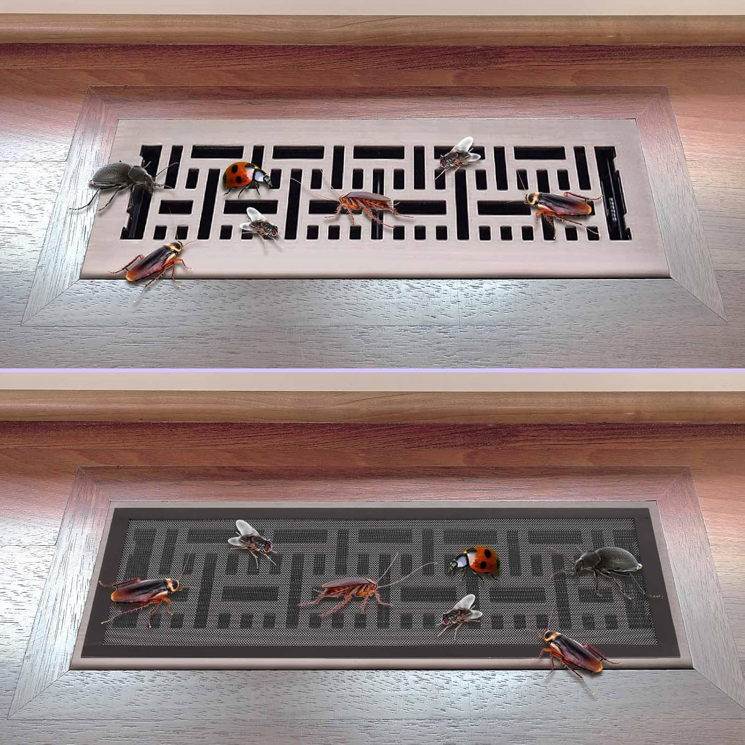 Thumbnail 4 de Magnetic Floor Vent Cover 4-Pack