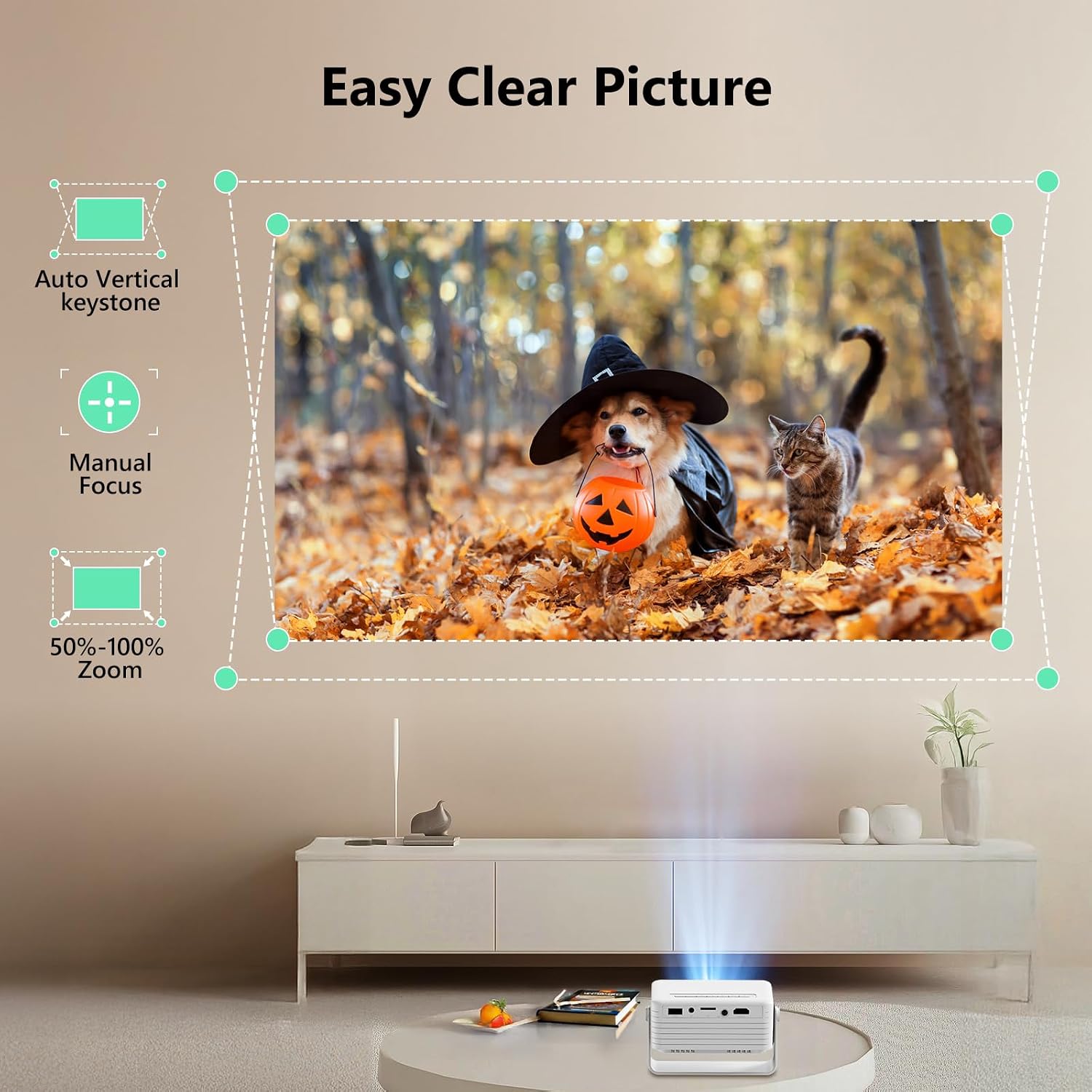 Thumbnail 6 de Yoton Y3 Mini Portable Projector 15,000 lumens 📽