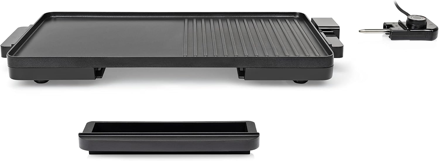 Thumbnail 2 de Tristar BP-2750 : plancha avec grande surface de cuisson et revêtement antiadhésif