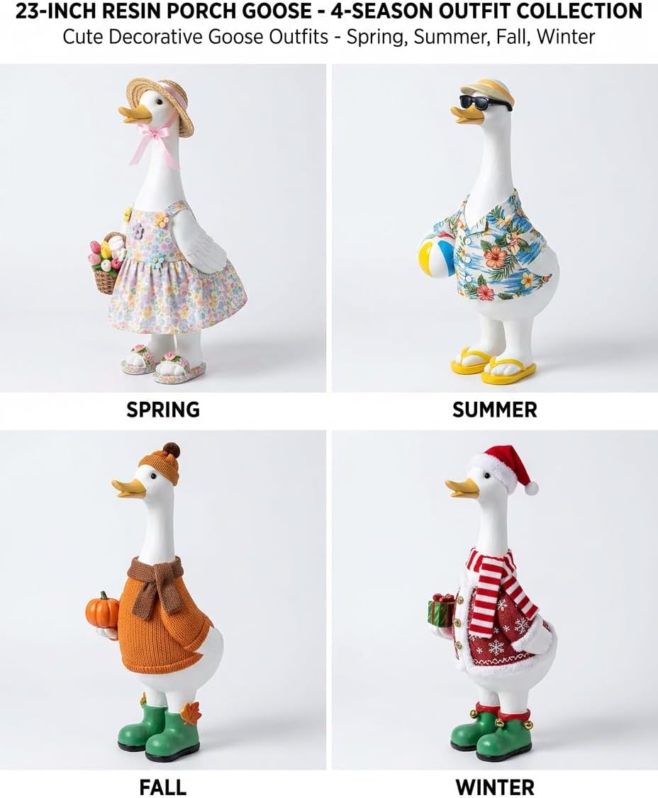 Thumbnail 4 de iStatue Porch Goose 23.6-Inch