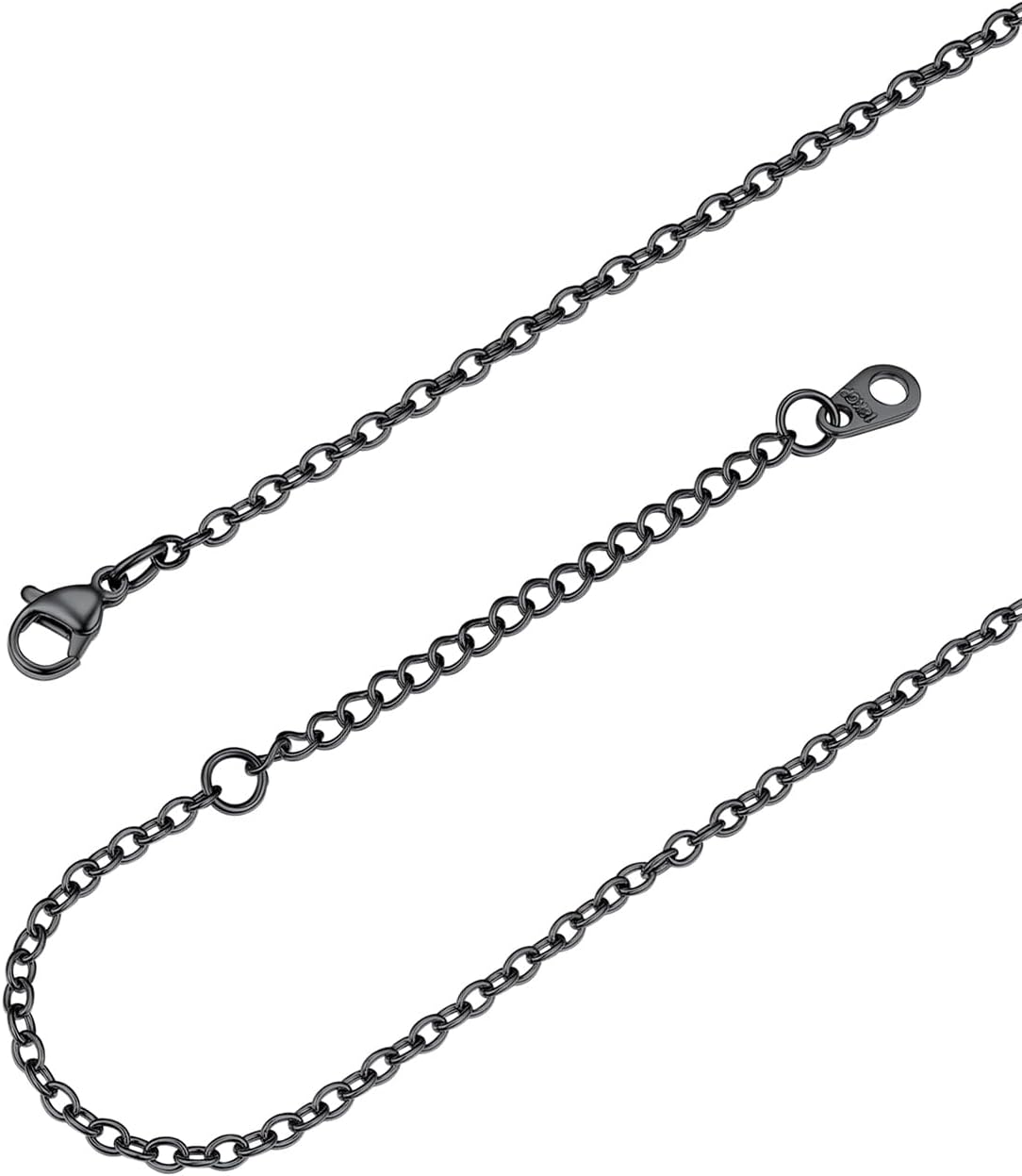 Detalle de FOCALOOK Chaîne Collier Rolo 45cm 1,4mm