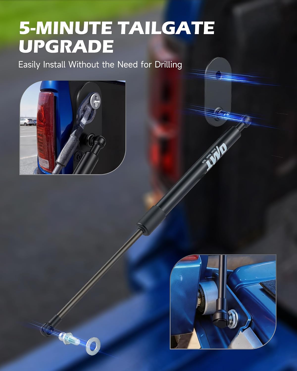 Detalle de OMT Tailgate Assist Damper for 2004–2014 F-150