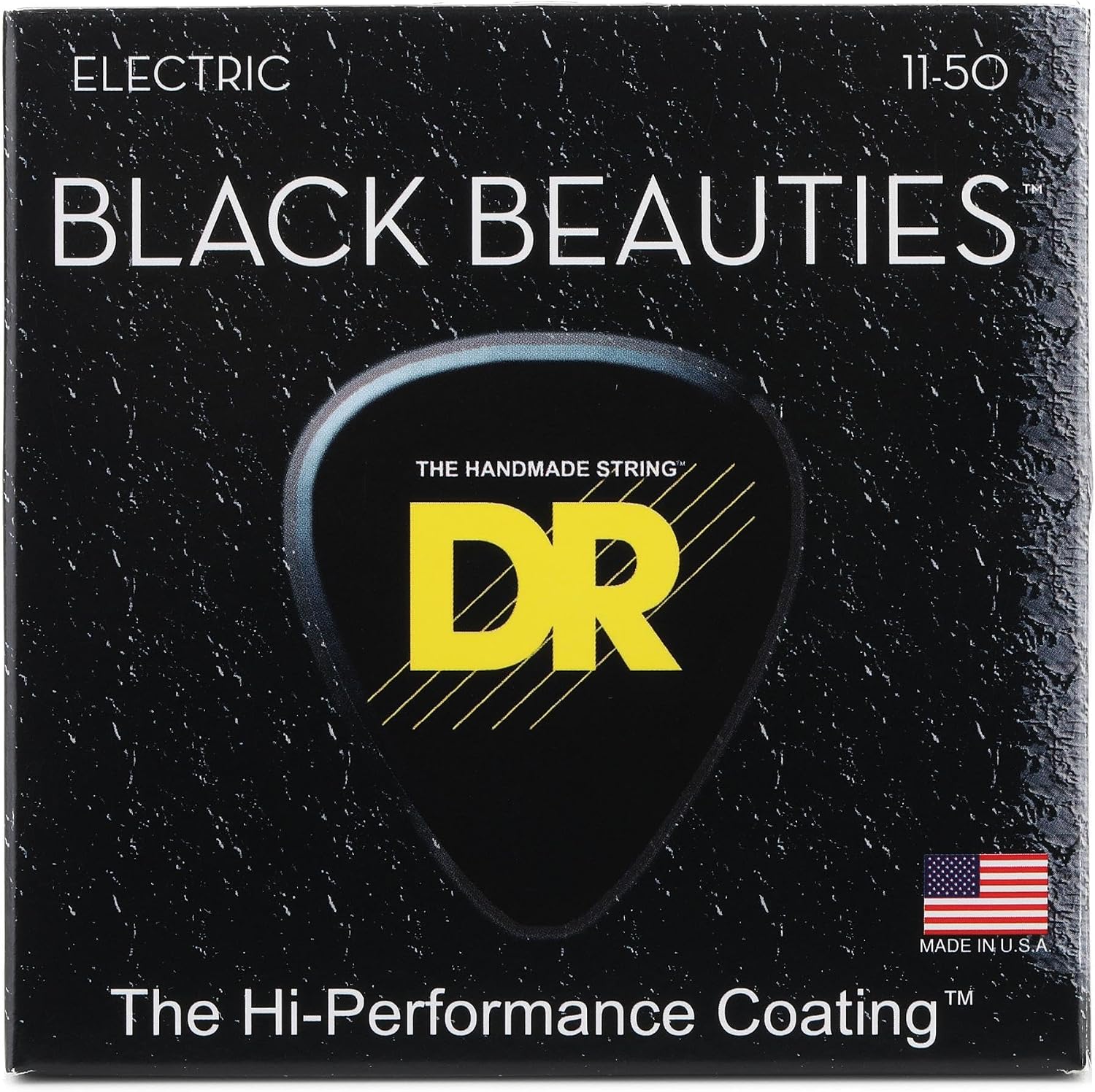 Thumbnail 5 de DR Strings Black Beauties – Jeu de cordes pour guitare électrique (Medium, 10-13-17-26-36-46)