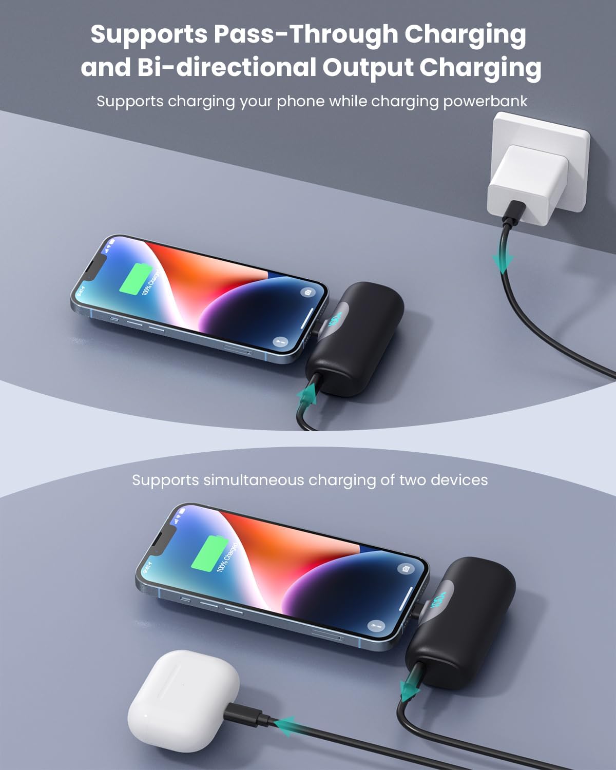 Thumbnail 4 de Mini Batterie Externe pour iPhone 5500mAh