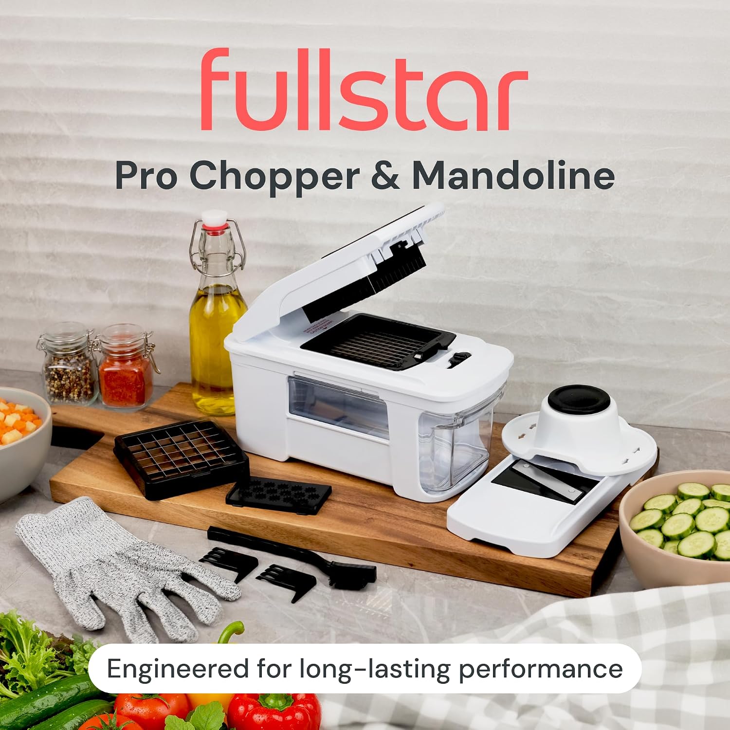 Detalle 2 de Fullstar Mandoline Slicer 6-in-1 vegetable slicer 🥒