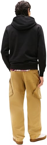 Detalle 2 de Tommy Hilfiger Sudadera Hombre Linear Flag Graphic Negro