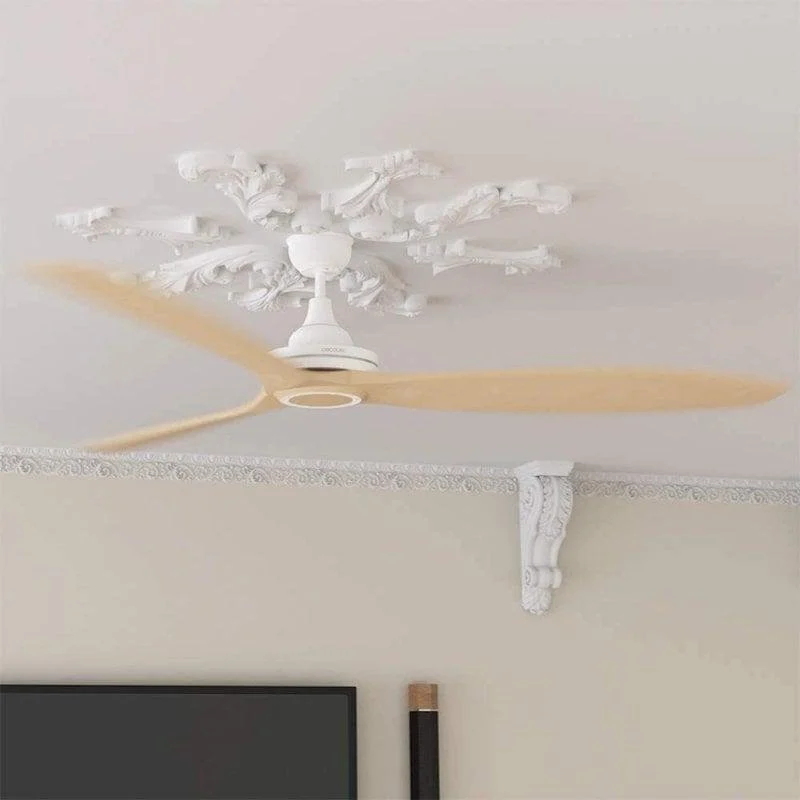 Thumbnail 3 de Cecotec EnergySilence Aero 590: Ventilador de Techo 70 W con mando y control inteligente en blanco/madera