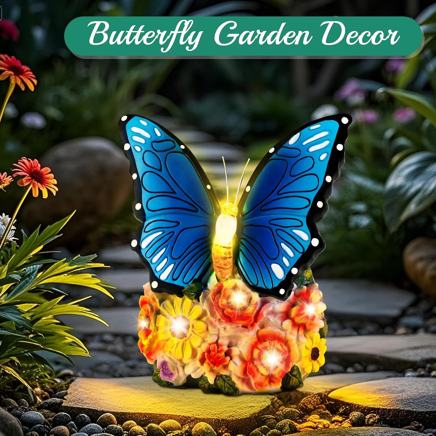 Thumbnail 4 de Linkax Solar Butterfly Garden Light