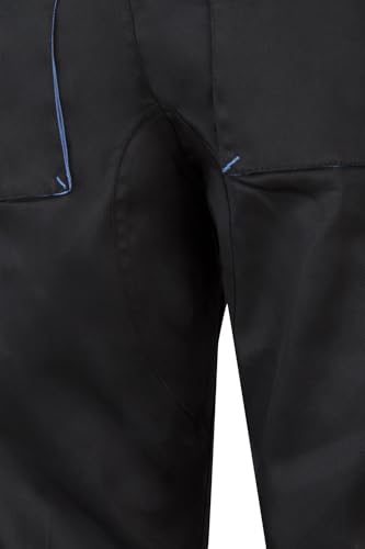 Thumbnail 8 de VELILLA 103004 Pantalón de Trabajo (Negro y Celeste) – Talla 40