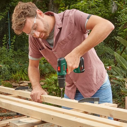 Detalle de Bosch EasyImpact 18V-40 : perceuse-visseuse sans fil polyvalente avec percussion, kit complet