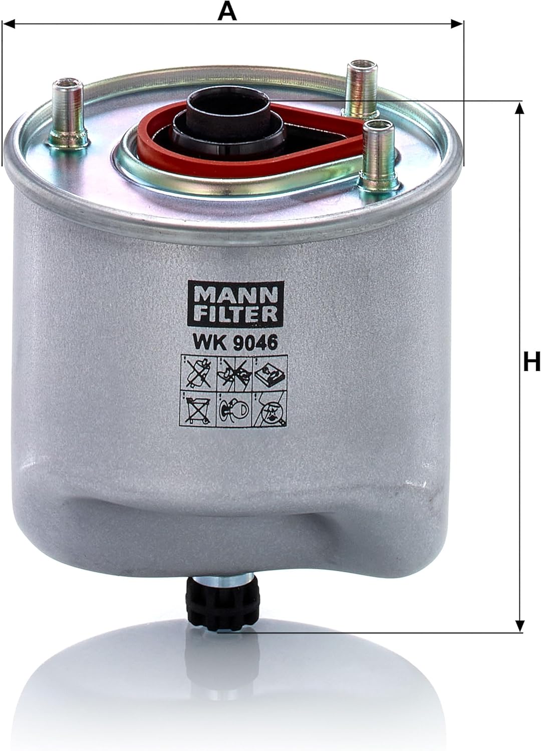 Thumbnail 2 de MANN-FILTER WK 9046: Filtro carburante per autovetture e veicoli commerciali
