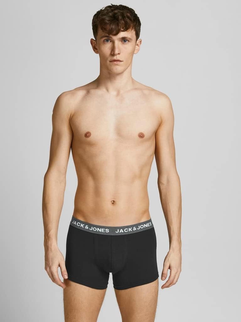 Detalle 2 de JACK & JONES Male Trunks 5er-Pack Herrenunterwäsche XS–XXL