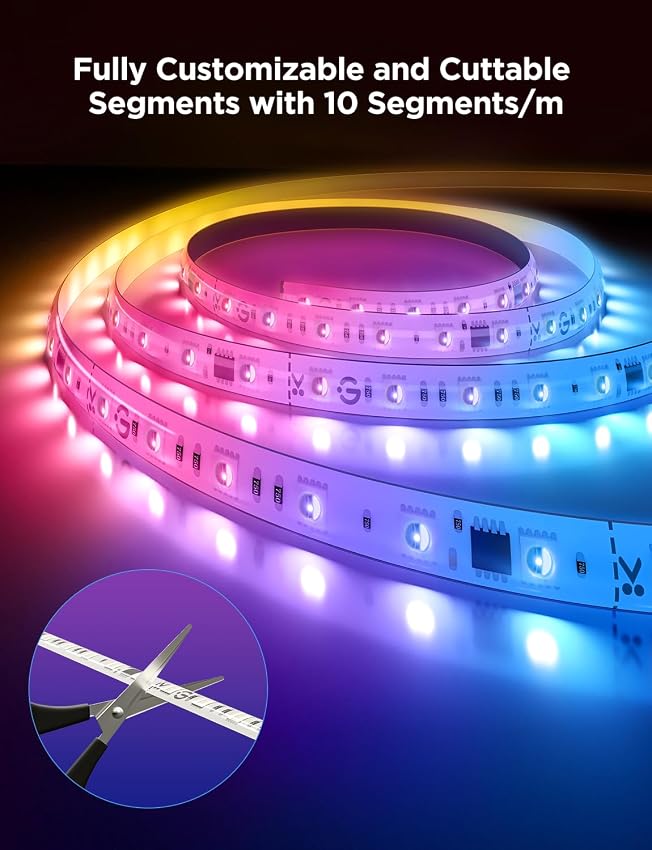Thumbnail 6 de Govee RGBIC Strip Light 2 Pro 32.8ft LED strip lights