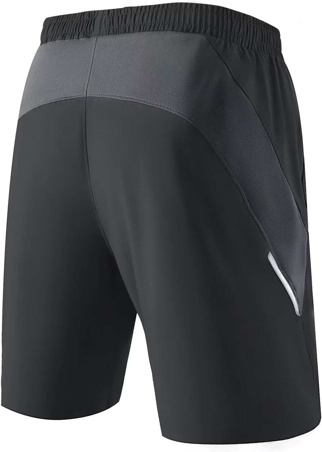 Thumbnail 2 de HMIYA Men's Sport Shorts: Quick-Dry Running Gym Shorts with Zip Pockets