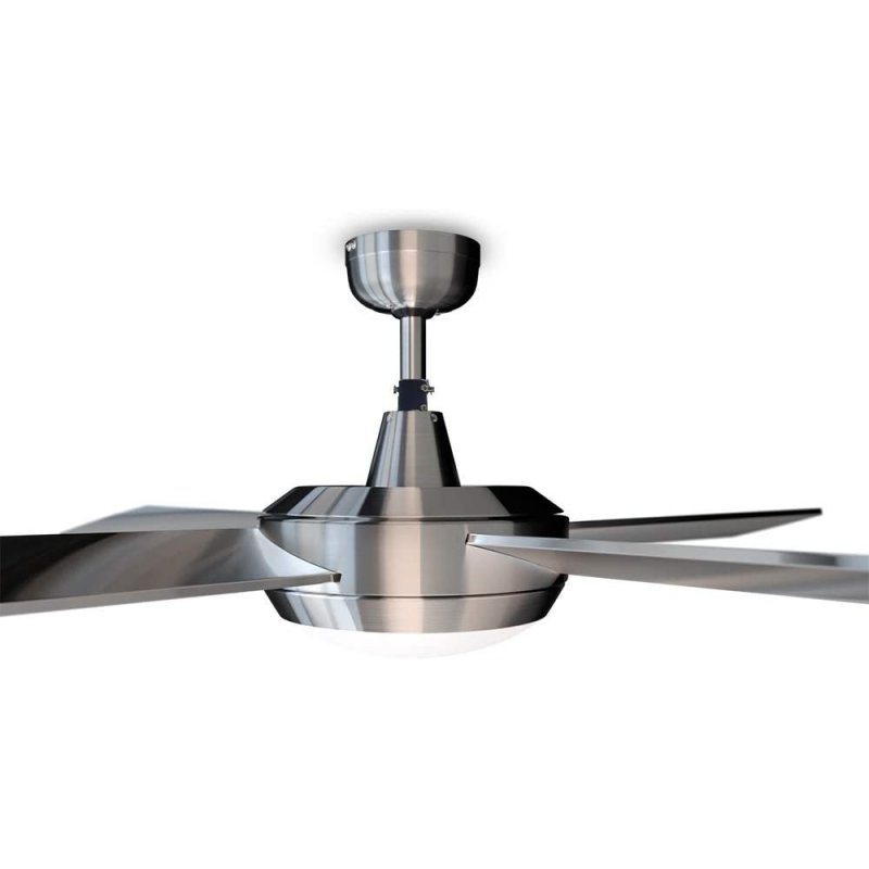 Detalle 2 de Cecotec EnergySilence Aero 570: Ventilador de Techo con Luz LED y Mando, 60 W, Plato Plata