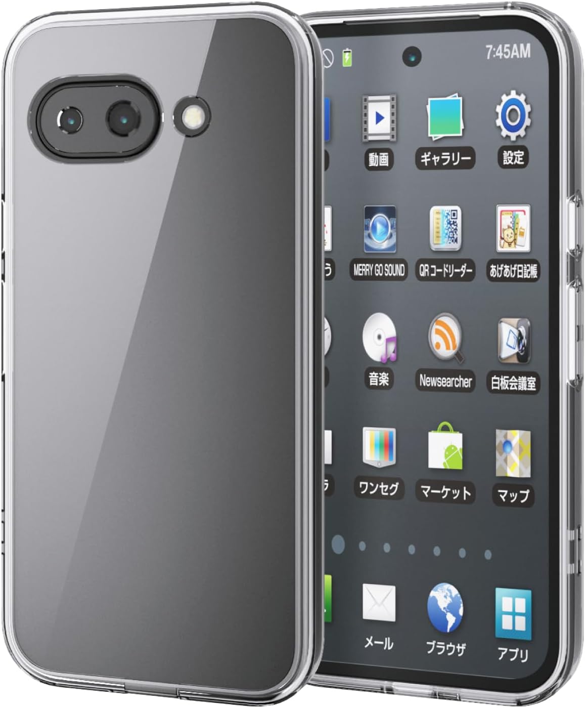 Detalle de エレコム PMWP251HVCK3CR Google Pixel 9a用クリアケース 四角エアークッション・黄変しにくいTPU