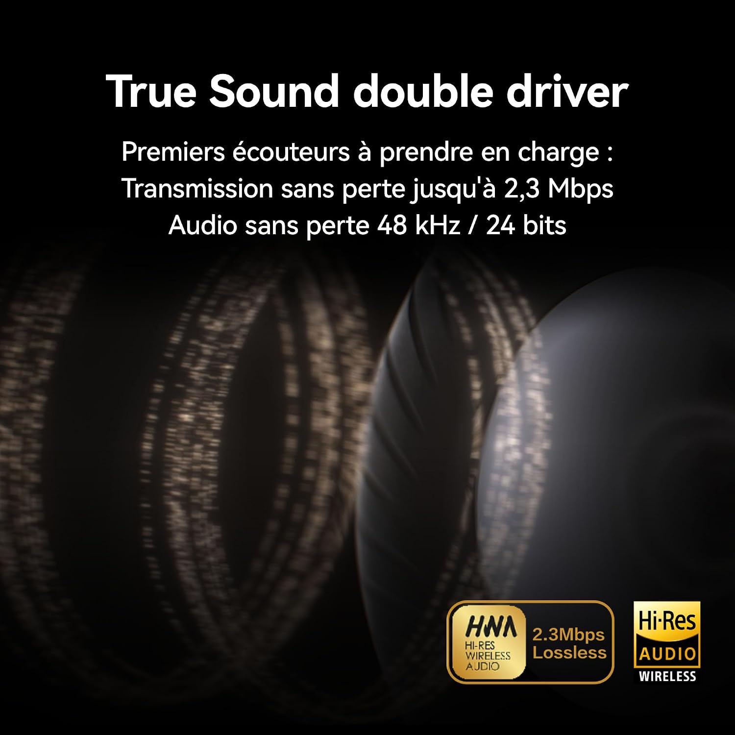 Detalle 2 de HUAWEI FreeBuds Pro 4 écouteurs — réduction active intelligente