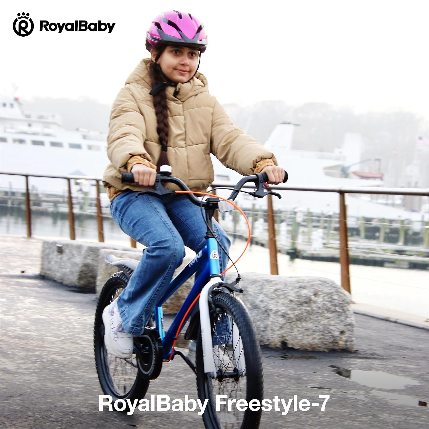 Detalle de RoyalBaby Kids Bike EZ Balance to Pedal Dual Handbrake 12-20 Inch