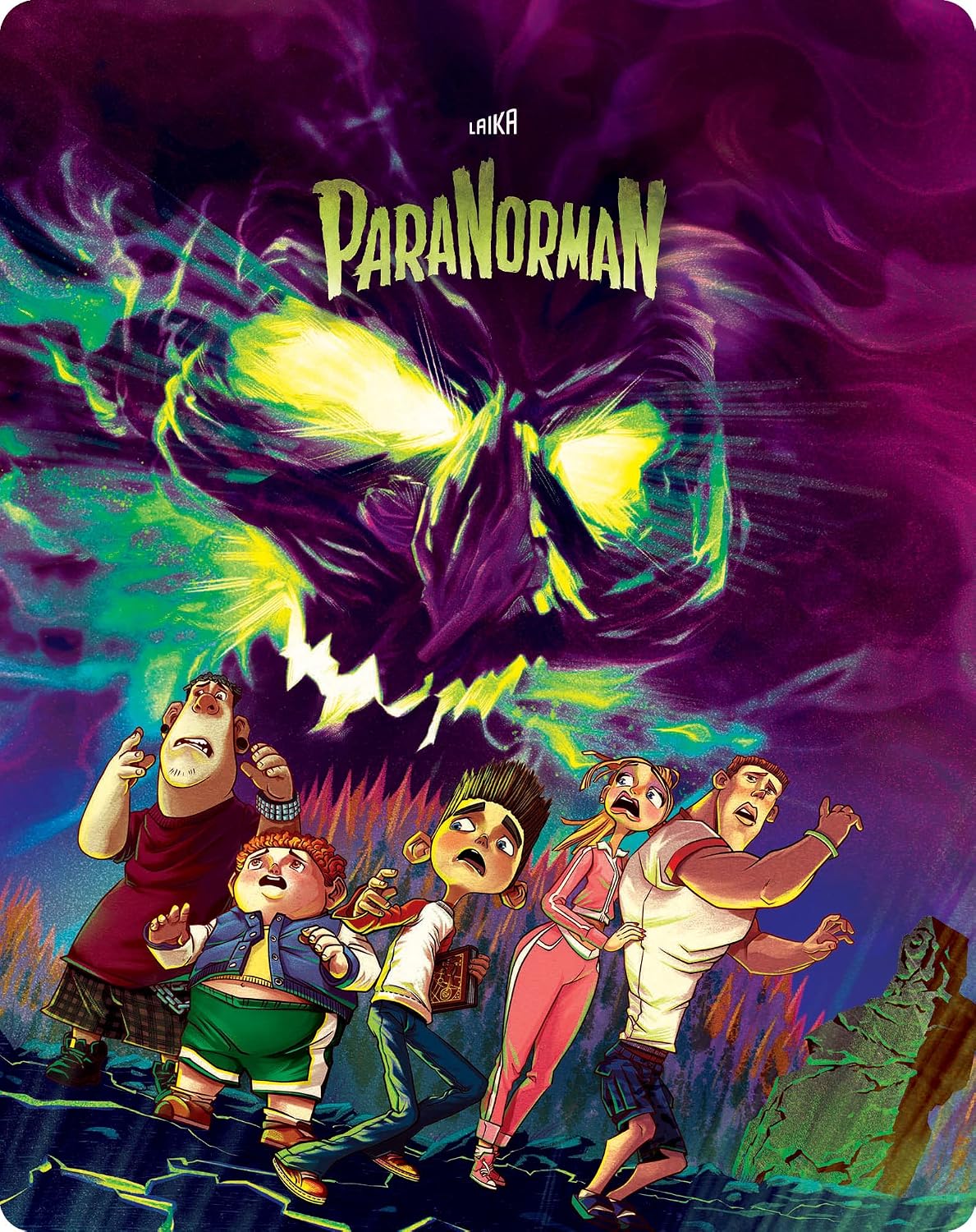 Detalle 2 de ParaNorman 826663231854 Limited Edition Steelbook 4K UHD + Blu-ray