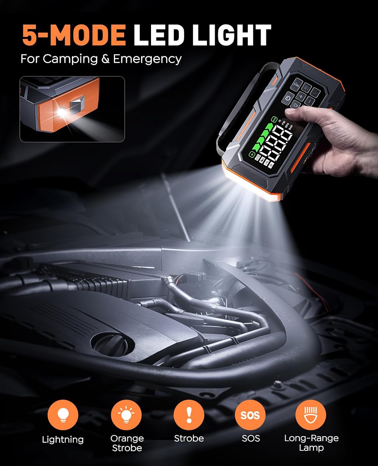 Thumbnail 3 de TREKURE 14-IN-1 7000A Jump Starter Power Pack
