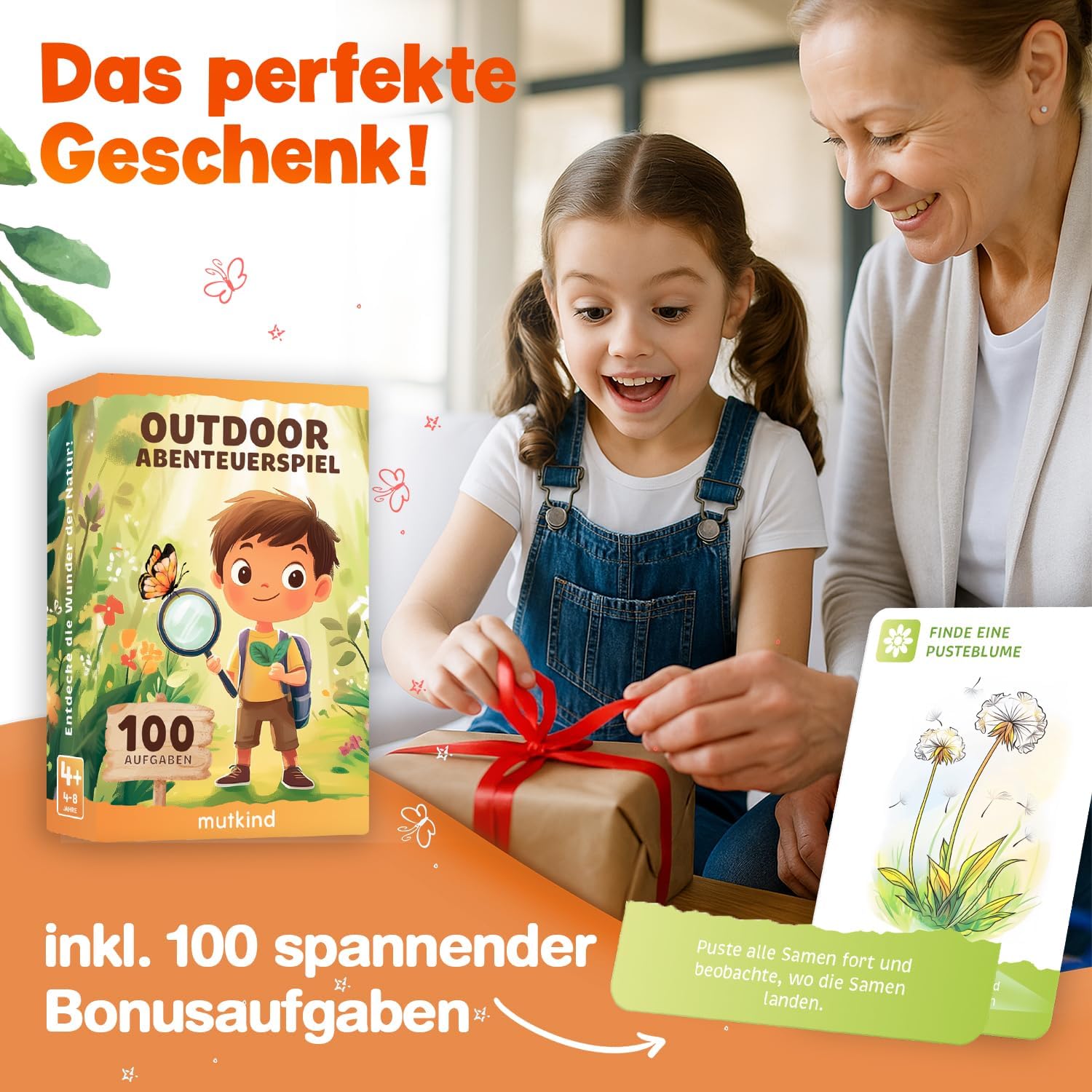 Thumbnail 6 de MUTKIND® 50 Entdeckerkarten für Kinder