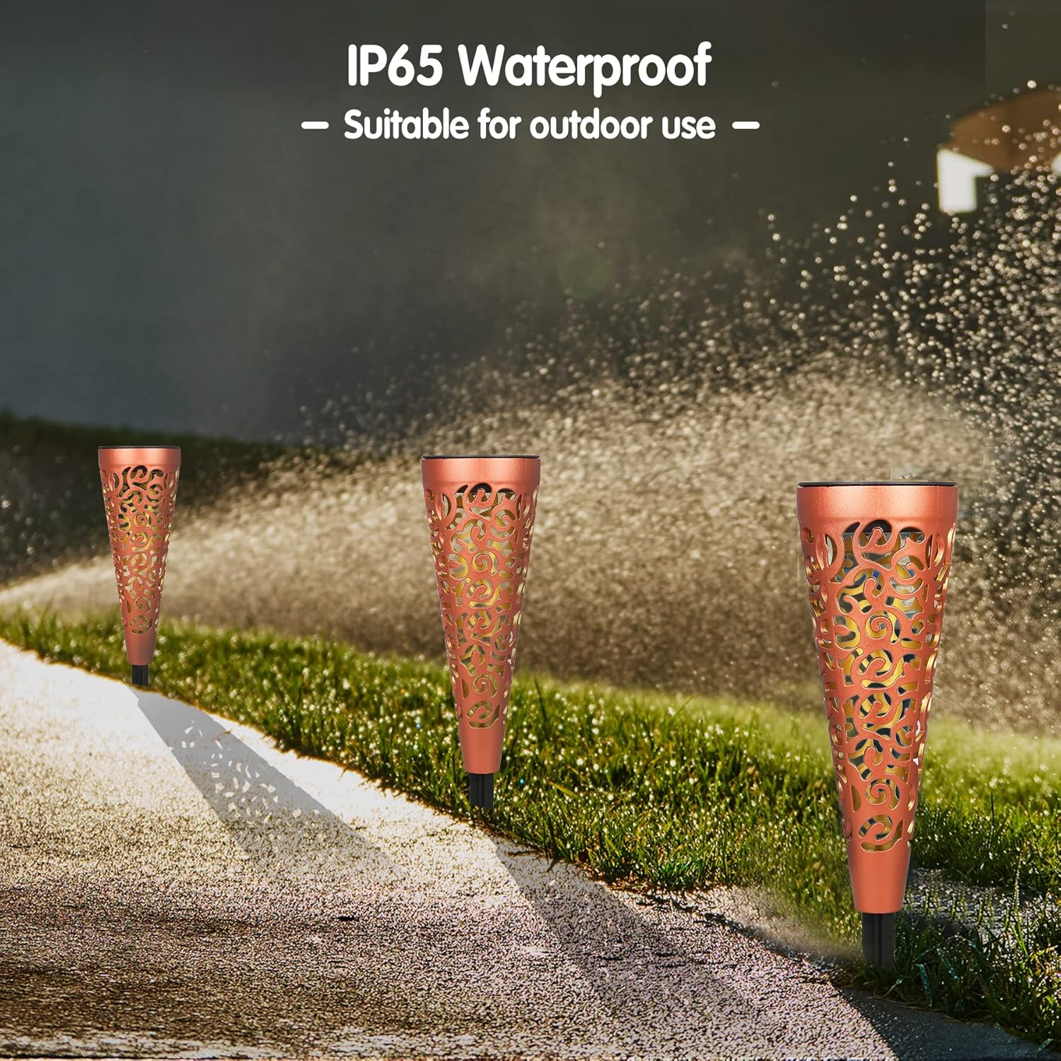 Thumbnail 5 de Solarleuchten für außen (4er-Set) mit IP65 – Solarlampen für Garten, Wege & Balkon