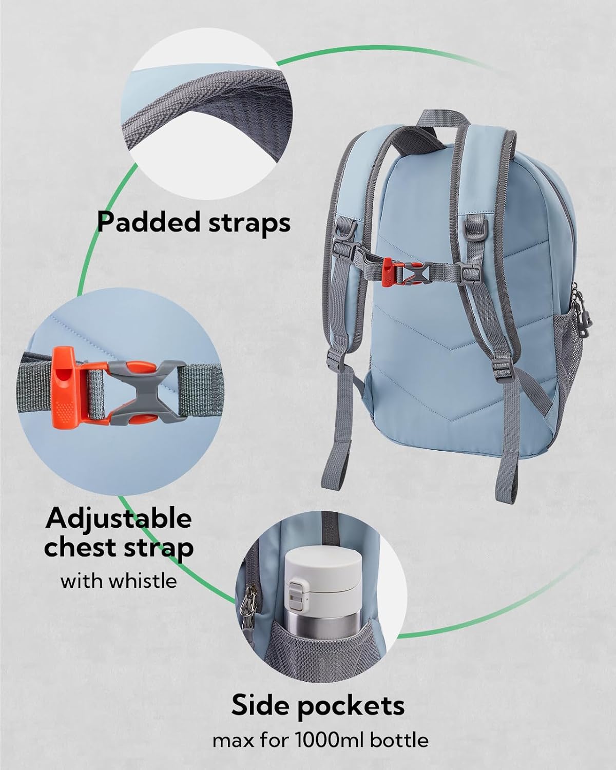 Thumbnail 3 de Waterfly Hiking Backpack 12L with chest strap