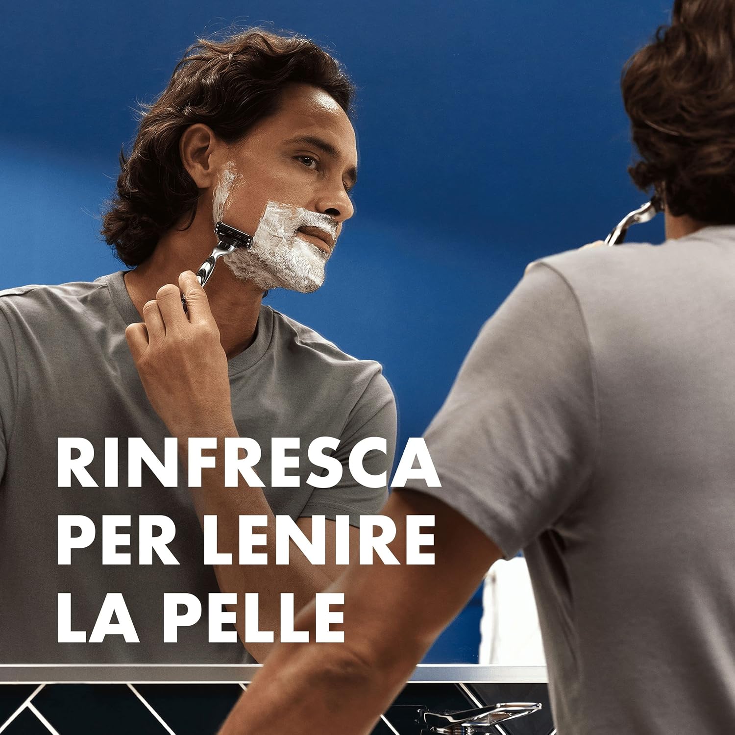 Detalle 2 de Gillette Series Schiuma da Barba Lenitiva 250 ml