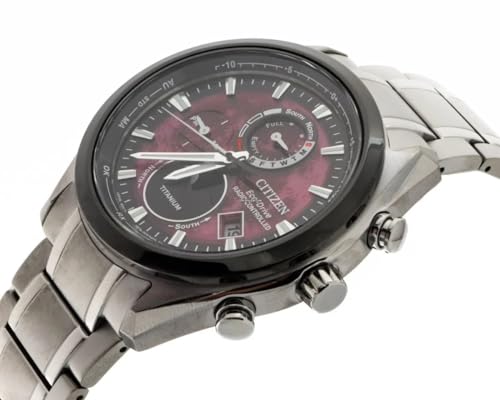 Detalle de Citizen Men Multi Dial Eco-Drive Watch Tsuki-yomi