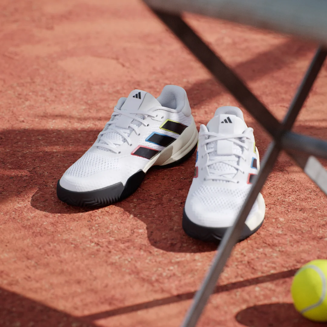 Detalle 2 de Zapatilla de tenis Barricade de Adidas – blanco