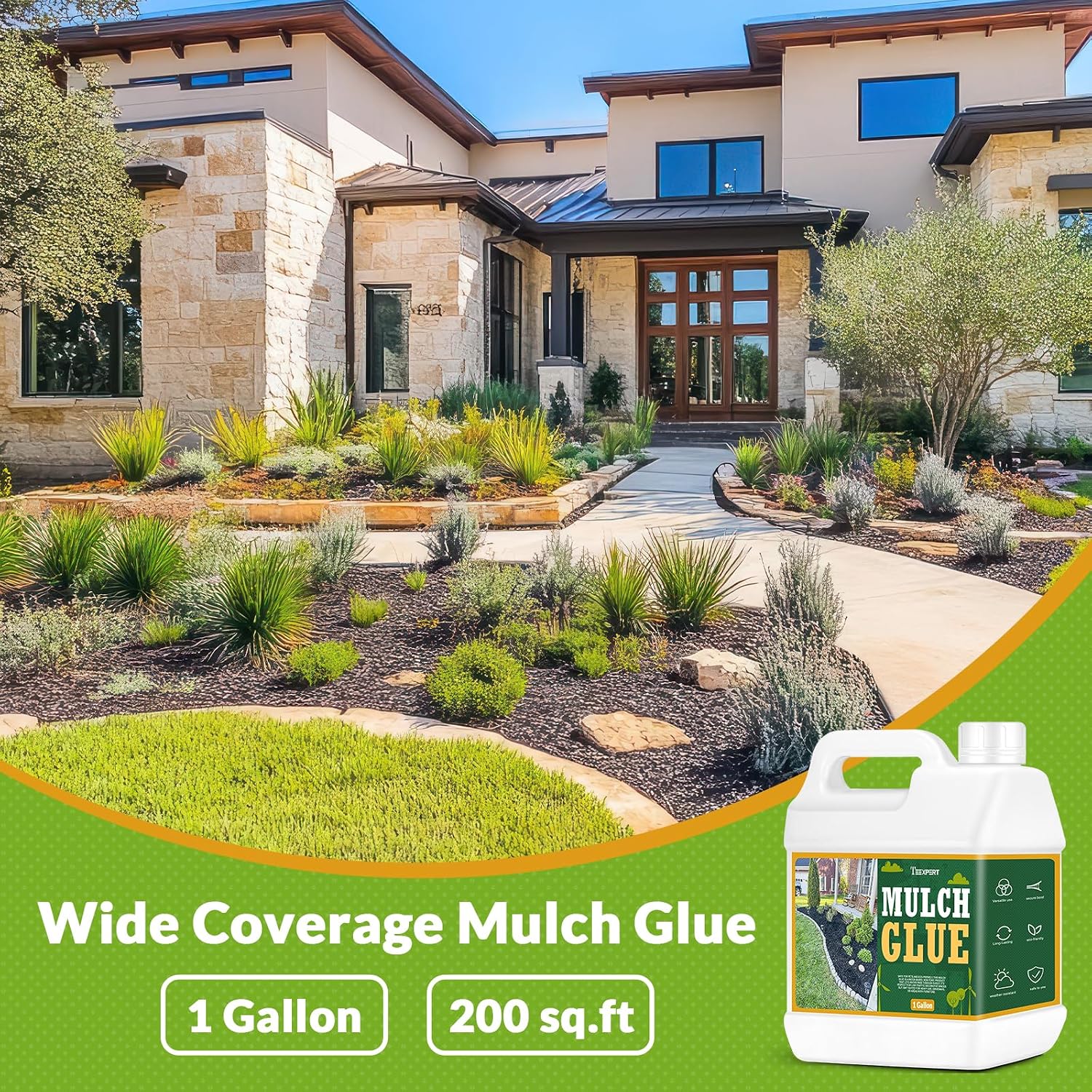 Thumbnail 6 de Teexpert Mulch Glue, 1 Gallon