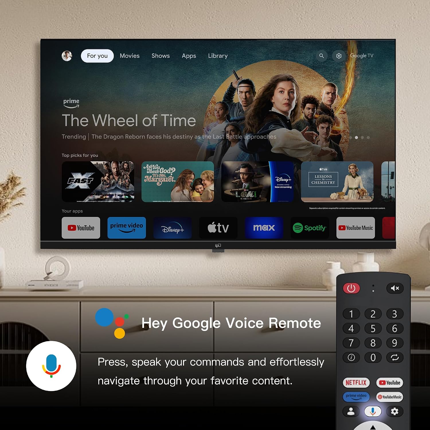 Thumbnail 6 de FPD Canvas 55" 4K Ultra HD Google TV con Dolby Atmos