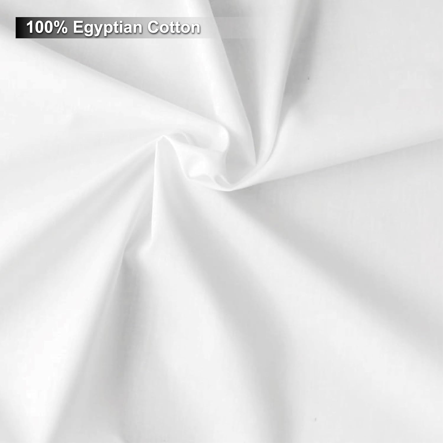 Detalle de Egyptian cotton fitted sheet 300 TC 150x200cm