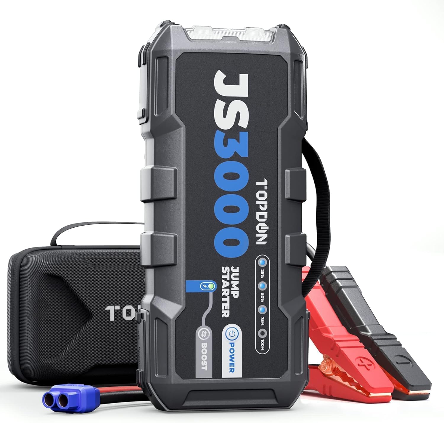 Detalle de TOPDON JS3000 Arrancador de Coches 3000A