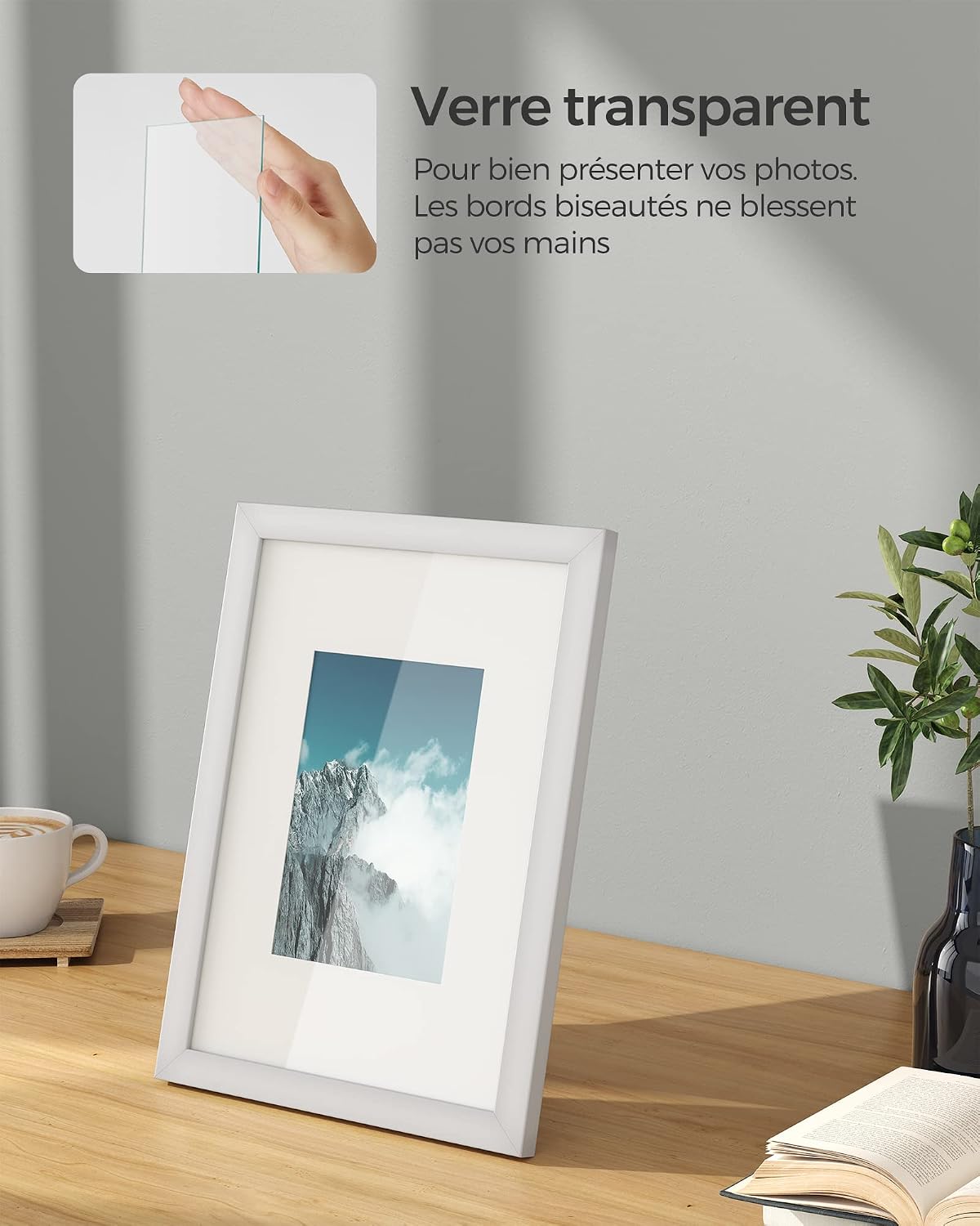 Thumbnail 5 de SONGMICS RPF011W01 Cadre photo 21 x 29,7 cm